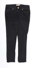 Denim 24/7 Womens Black Cotton