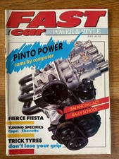 Fast car july 1987 pinto - car,