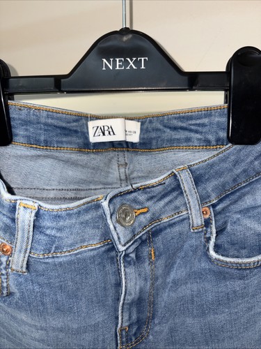 Zara women blue jeans mid - zara, women’s