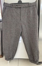 Vintage Morton Knight Men’s Plus Fours 36” Waist. Golf Shooting. 100% New Wool.