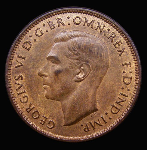 Penny 1940 unc - and, lustrous