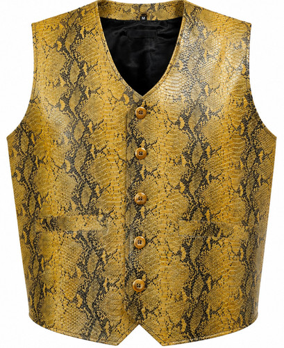 Mens yellow snakeskin - yellow,