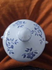Longchamps Blue Sugar Bowl