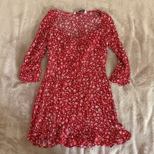ZARA Red & White Floral