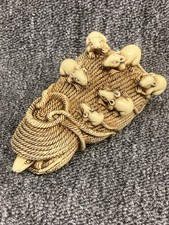 Rare Netsuke Rats Mice On A