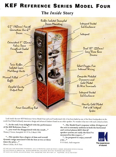 Kef reference model four - kef,