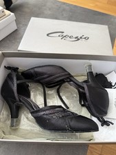 Ladies Latin Dance Shoes Black Size 3