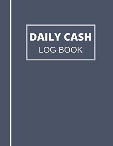 Daily cash log book - cash, petty