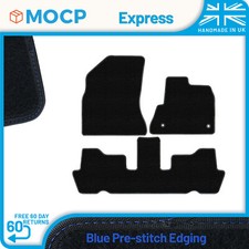 Express with Blue Pre-Stitch Trim Car Mats to fit Citroen C4 Picasso 5 Seater...