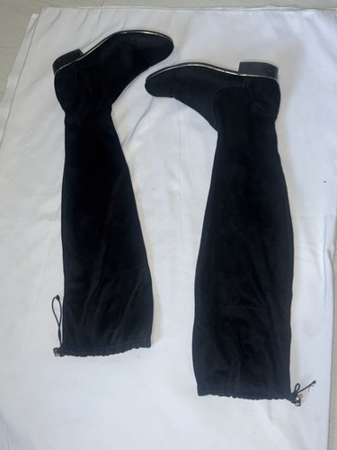 Black suede over the - suede,