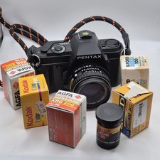 Pentax P30n +28mm Lens + 6 Expired Films Excellent Condition