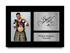 Prince Naseem Hamed Signed