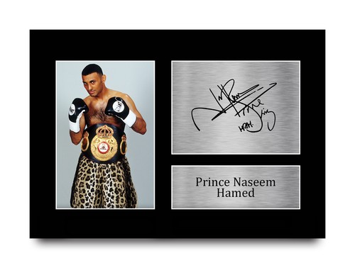 Prince naseem hamed signed - naseem,