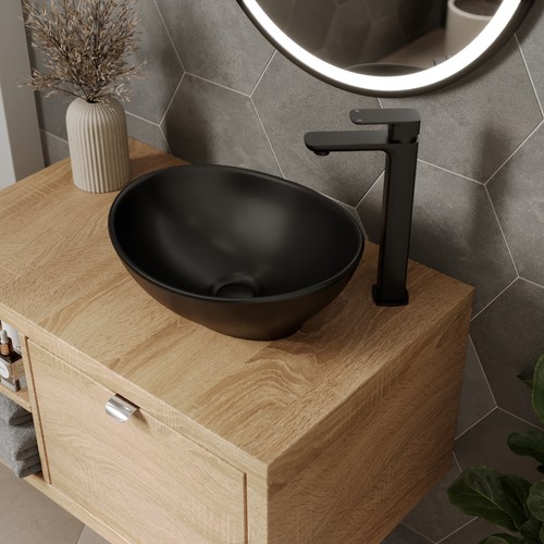 Ceramic bathroom vanity - bathroom,