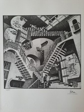 M. C. Escher Signed -