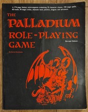 RPG Book Palladium Fantasy Role Playing Game Core Rules Rulebook