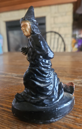 Vintage old miller chalkware - vintage,