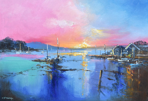 Richard blowey oil - oil, painting