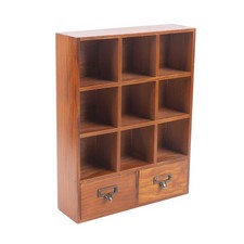 Wood Wall Mounted Box Curio