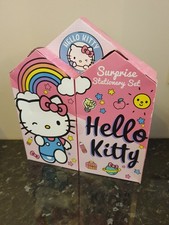 hello kitty stationary set slight defect in transit inside is perfect. countdown