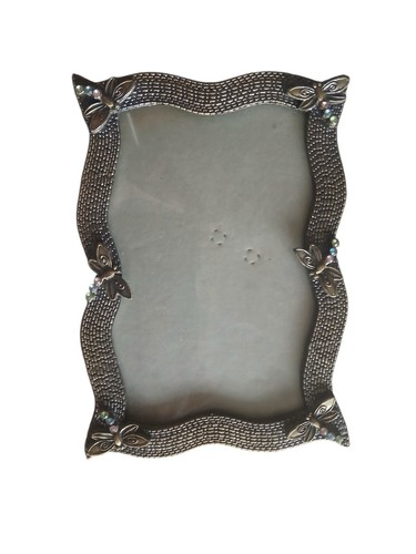 Vintage butterfly photo frame - butterfly,