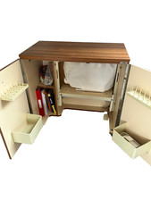Horn sewing machine cabinet - sewing,