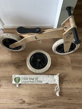 Wishbone wooden balance bike - wishbone,