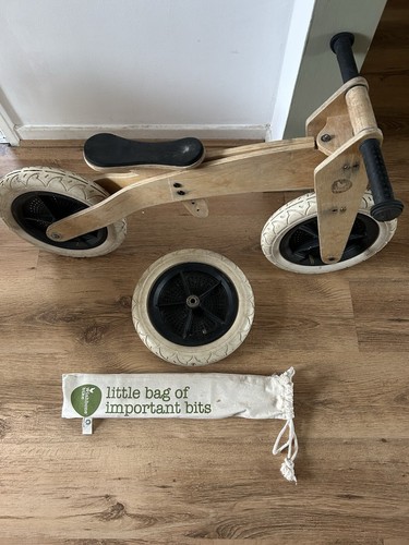 Wishbone wooden balance bike - wooden, /