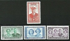 BASUTOLAND 1947 SG32-35 KGVI