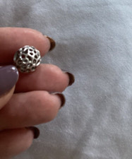Rachel Galley 925 sterling silver solid ball Charm