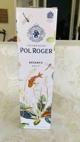 Empty pol roger rèserve brut - rèserve,