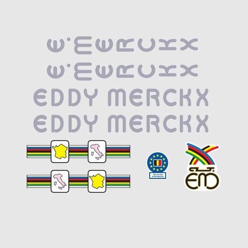 Eddy merckx bicycle decals - merckx,