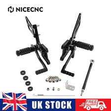 Motorcycle Racing Rearsets Footrest Foot Pegs For Suzuki GSX R 600 750 1997-2005