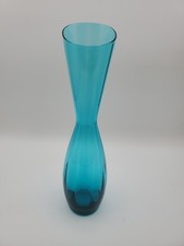 Vtg Blenko Turquoise 10.5"