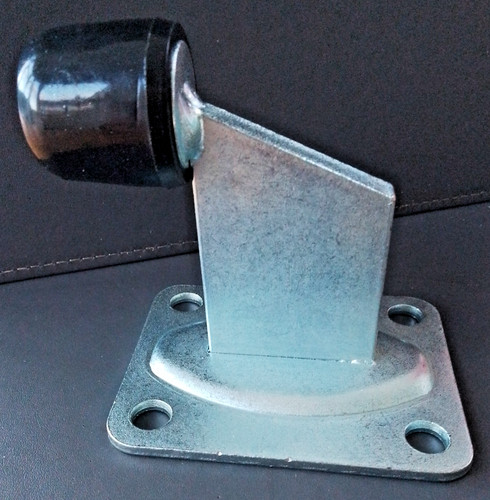 Galvanised zinc gate stop - zinc,