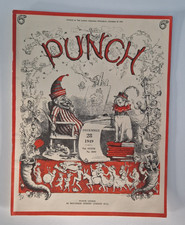 Vintage 1949 December 28 Punch Magazine
