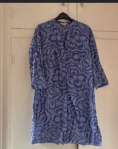 Monsoon blue patterned shirt - blue,