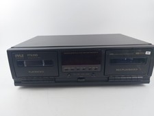 Pyle Dual Cassette Deck Stereo - Excellent Hi-Fi Sound, Recorder Player 110V US