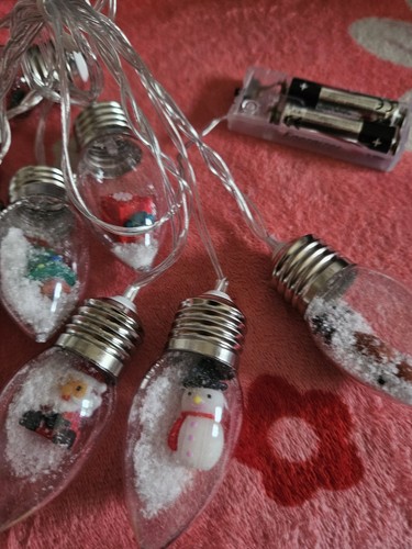 Set christmas bulb - set, string