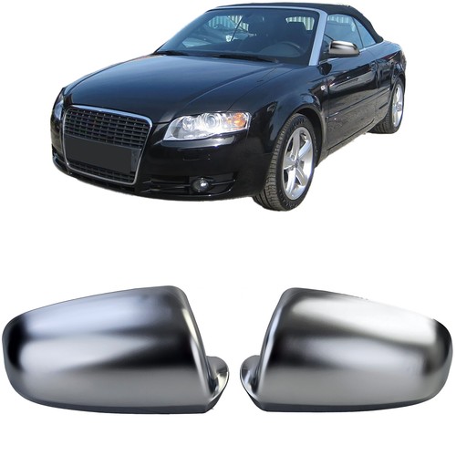 Silver matt mirror housing - silver,
