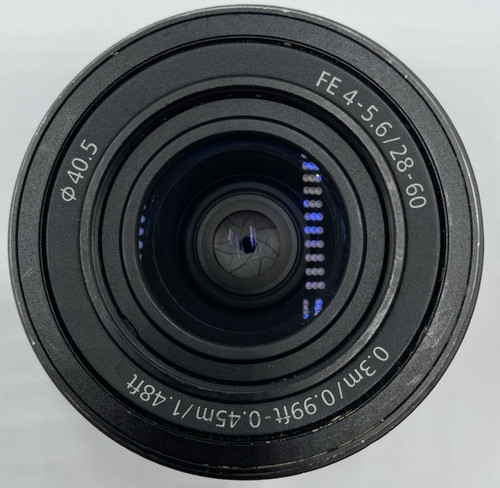 Sony 60mm 5 - f/4-5.6, lens