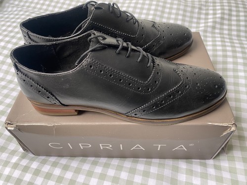 Cipriata women black - black, leather