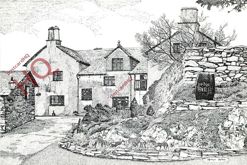 Picture postcard hodge hill - postcard;,