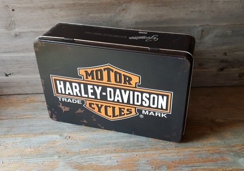 Harley davidson storage tin - harley,