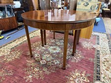 Large Georgian mahogany D End