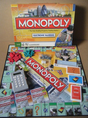 Monopoly electronic banking - monopoly, banking"