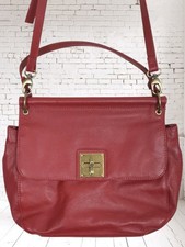 Dickins & Jones Red Leather