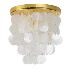 Modern Shell Ceiling Light