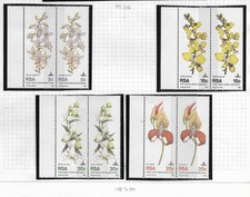 South Africa 1981 - Orchid Set