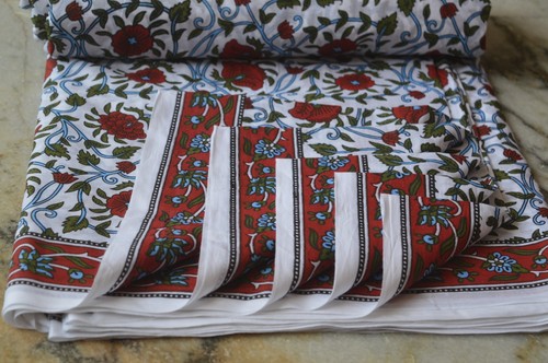 New red floral print - red, 100%